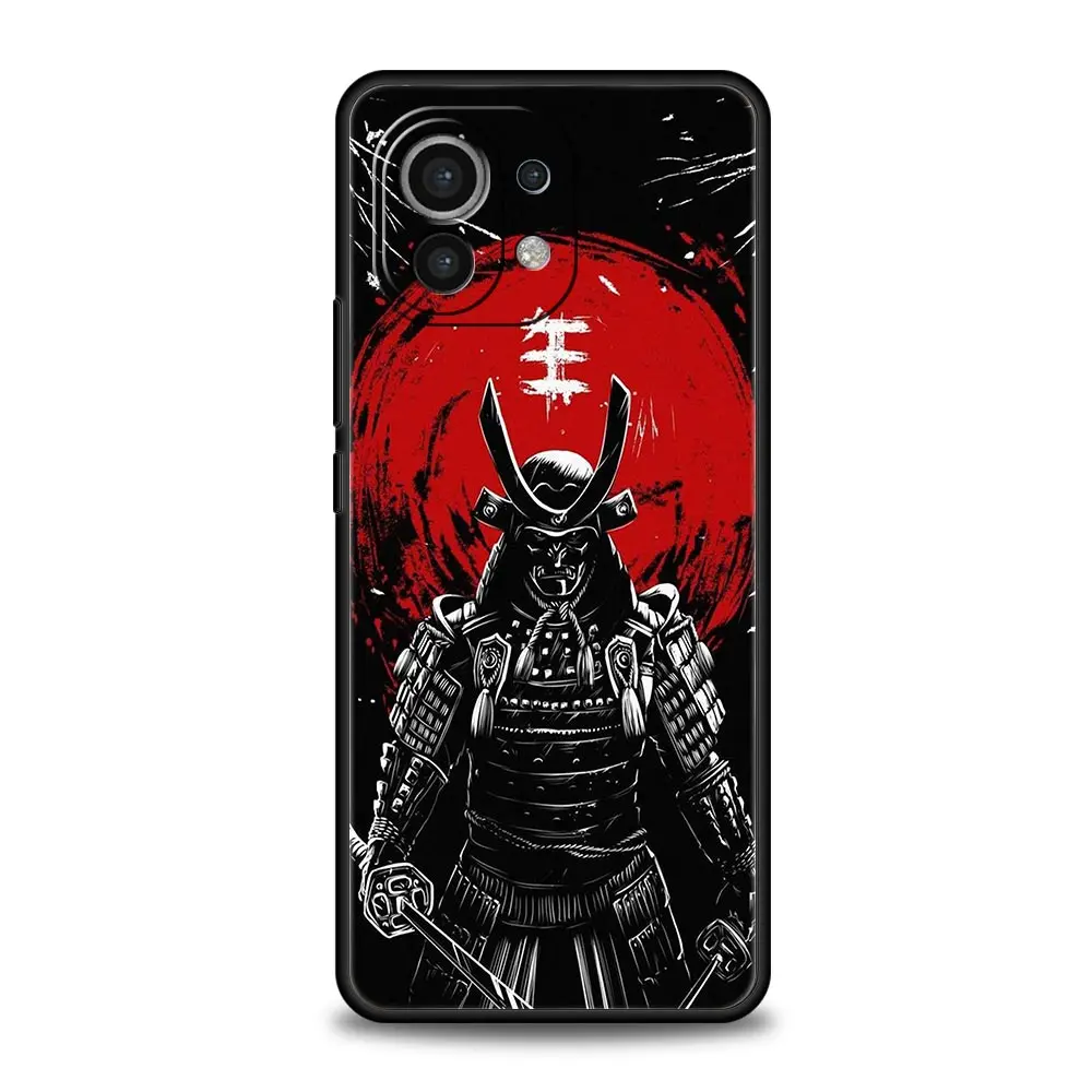 Japanese Samurai Art Phone Case - Elegant and Stylish Design
