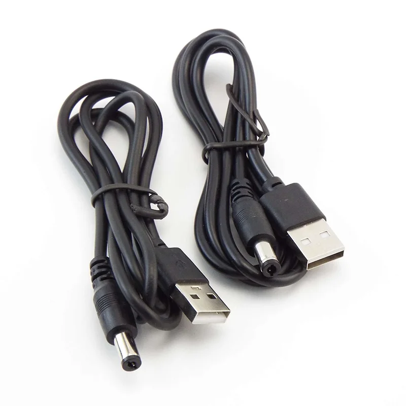 Usb To Dc Adapter Usb To Dc Cable USB Male to DC 3.5*1.35mm 2.0*0.6mm 2.5*0.7mm 4.0*1.7mm 5.5*2.1mm 5.5*2.5mm Plug DC 5V Jack Power Extension Cable Connector