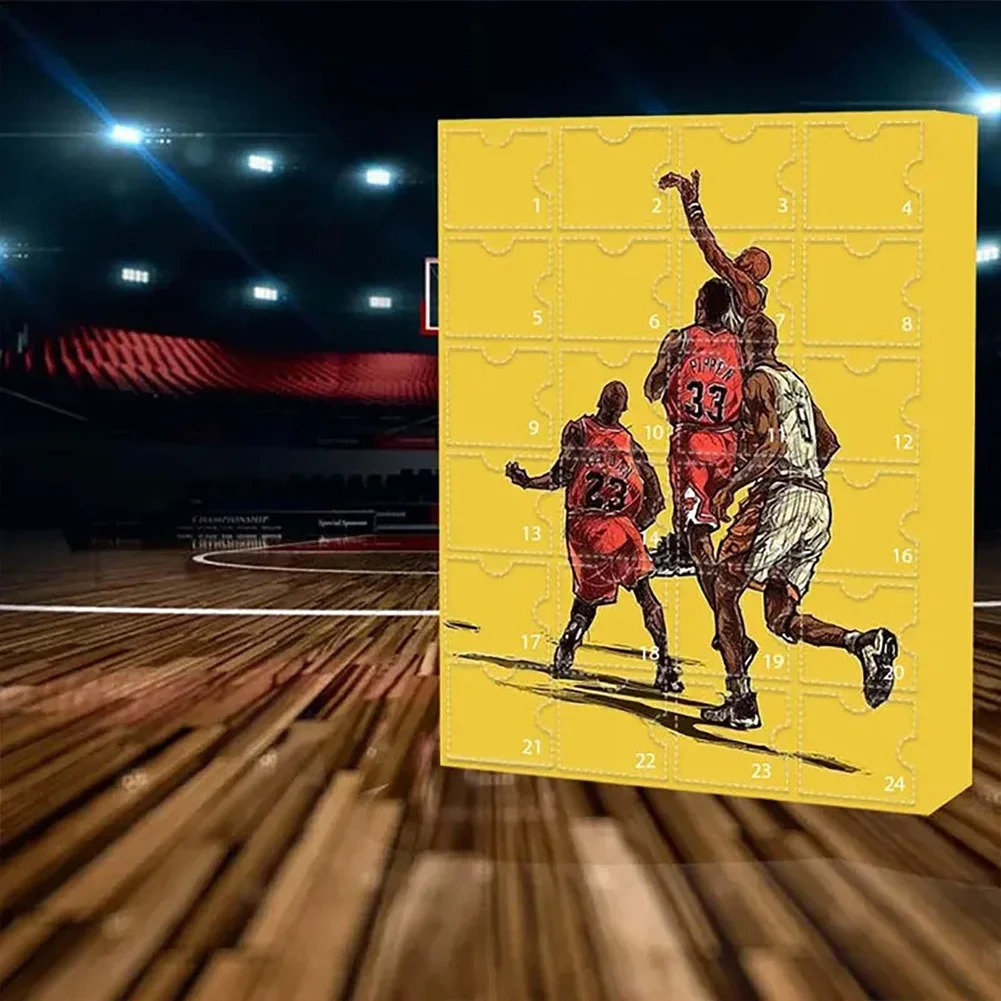 Basketball 24 Days Christmas Advent Calendars Christmas Countdown Calendar Holiday Advent Calendar Gift for Basketball Fans