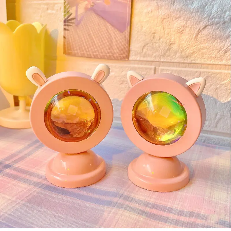 USB Mini sunset светильник net, красный закат, фотопроекция от пола до потолка