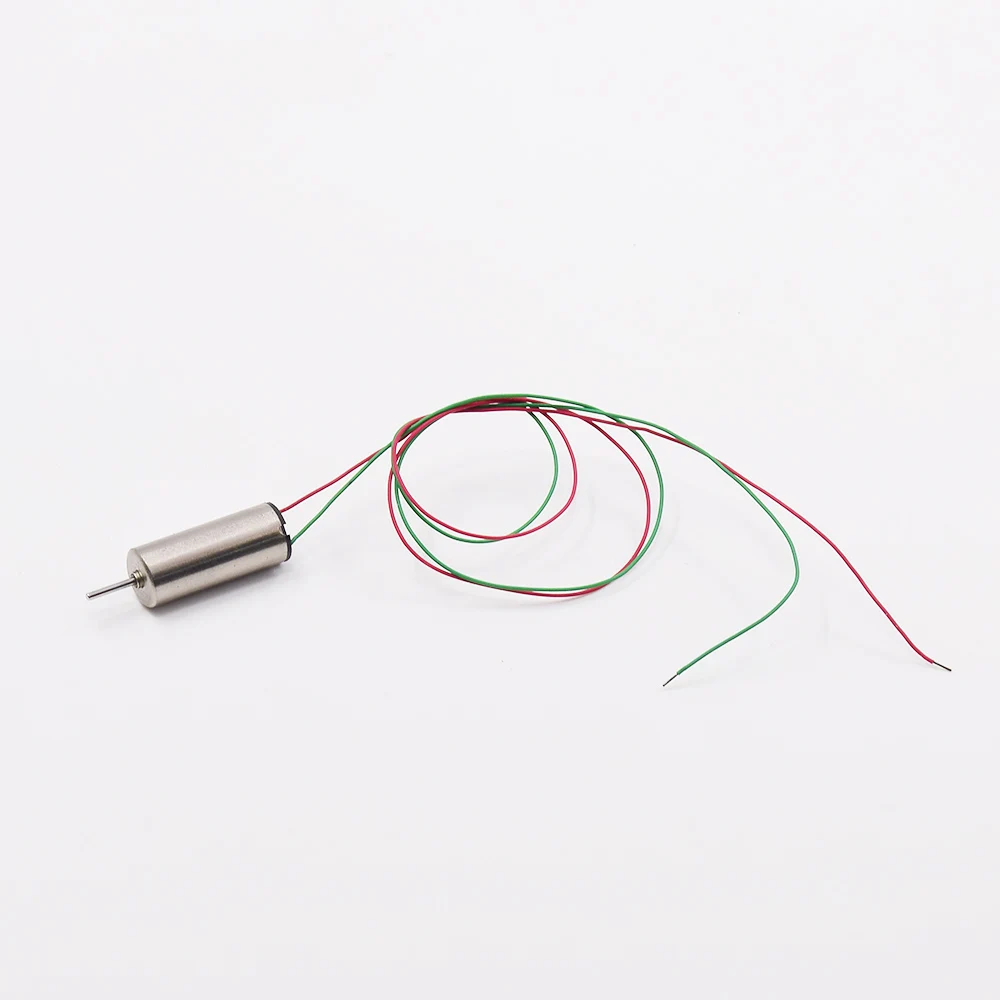 Mini moteur sans noyau 6x15mm DC 3.7V 52000RPM pour drone RC