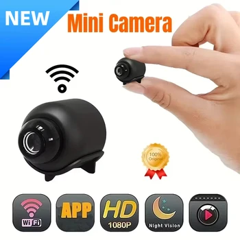 X5 Mini WiFi Security Camera 1080P – Portable Night Vision Motion Detection Camera 1