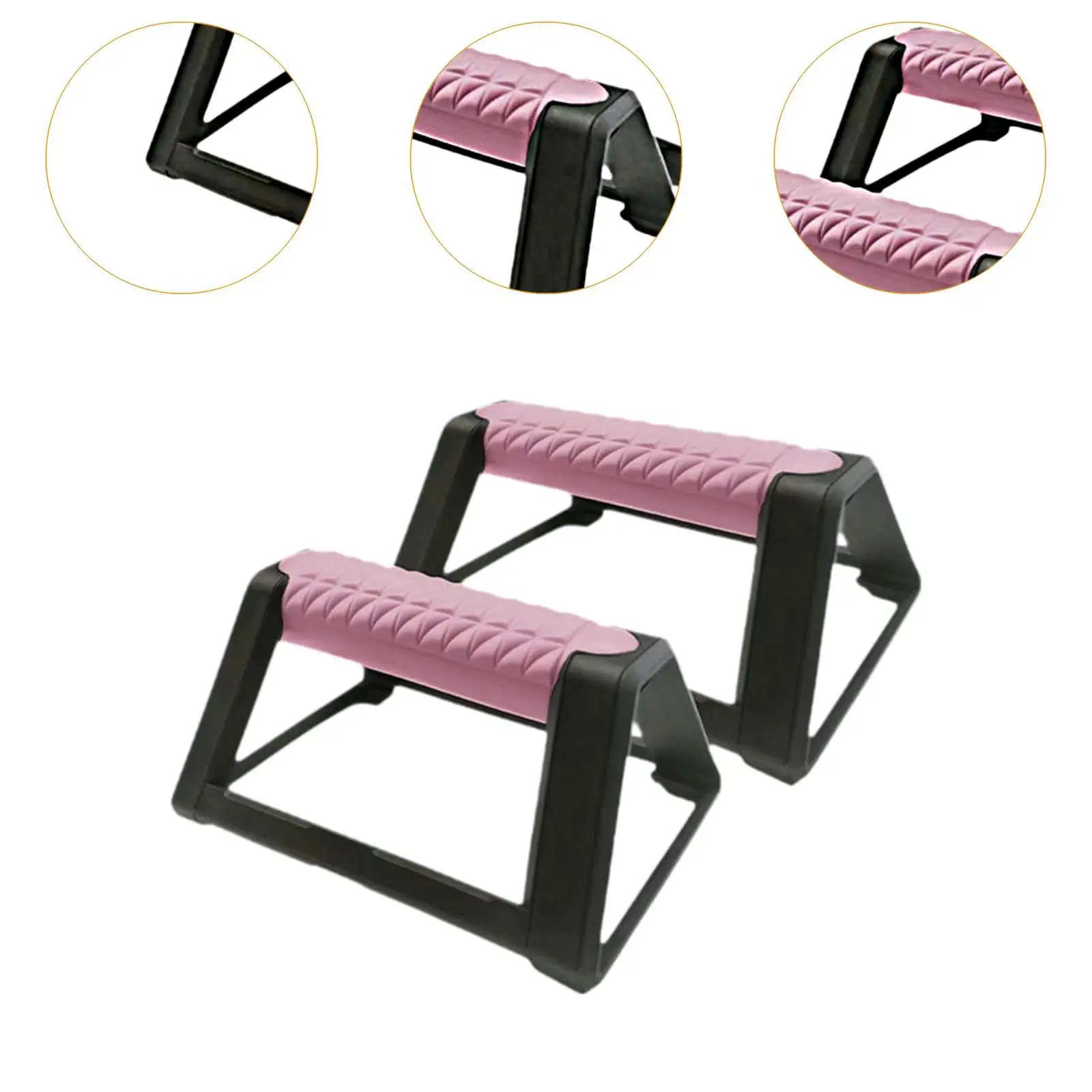 2 Pieces Push up Bars Chest Muscle Training Supports Floor Push up Handles