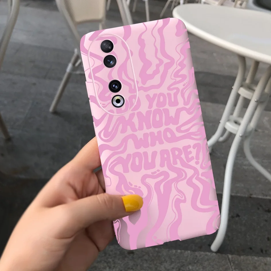 Fashion Leopard Painted Matte Soft Phone Case for Huawei Honor 90 Series