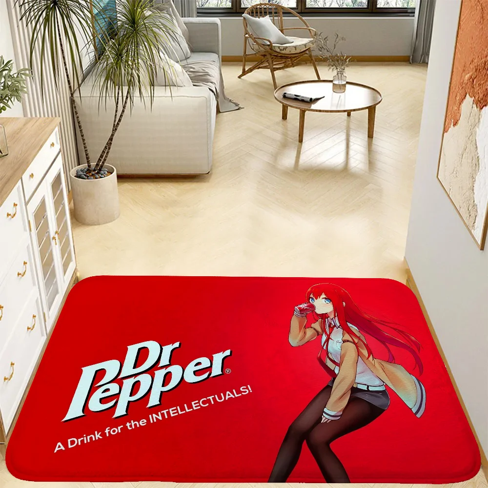 

Doormat Entrance Door D-dr Pepper Home Kitchen Mat Carpets Living Room Decoration Rugs Washable Non-slip Kitchen Rug Carpet Foot