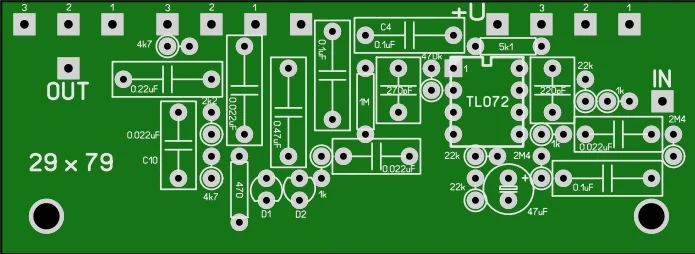 

Diy Manual Effector 5000 volt Re-engraving Distortion Single Effector Circuit Board PCB Empty Board