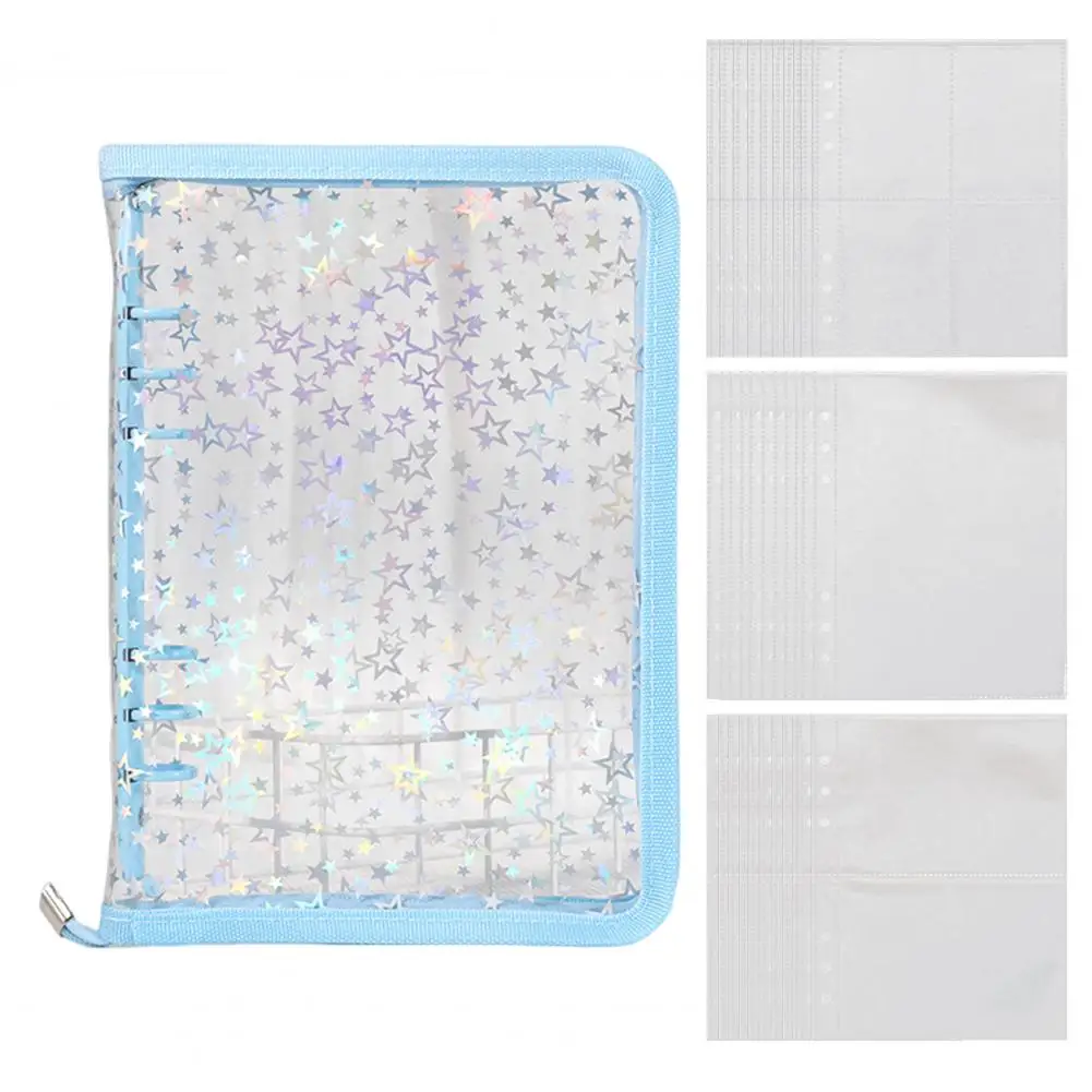 가정용 스티커 카드용 조절 가능한 디자인의 루스리프 스티커 컬렉션 북 커버 주최자 바인더