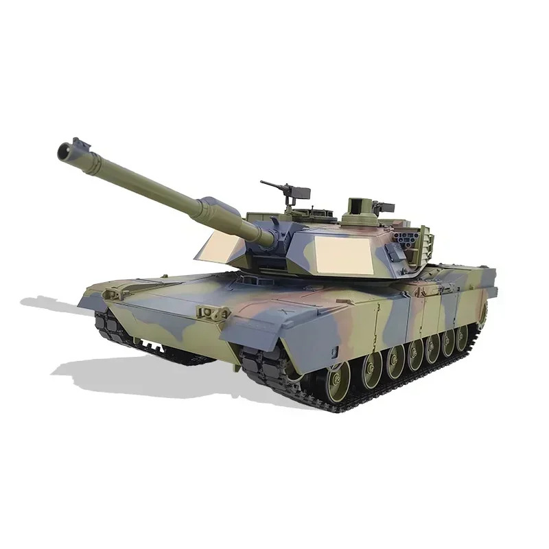 Hot Remote-Controlled Tank Henglong Us M1a2 Abrams Infrared Battle 2.4G Tank Model With Steel Wave Box Rc As A Adult Gift Friend 5