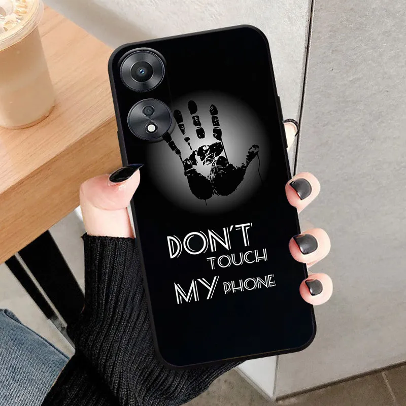 Sleek Black Soft Silicone TPU Protective Phone Case - Shockproof Bumper Cover