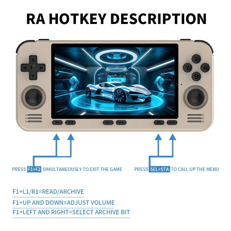 Powkiddy RGB10 Max ポータブルゲーム機 2】Powkiddy RGB10 MAXの実機感想レビュー「エミュレータテスト