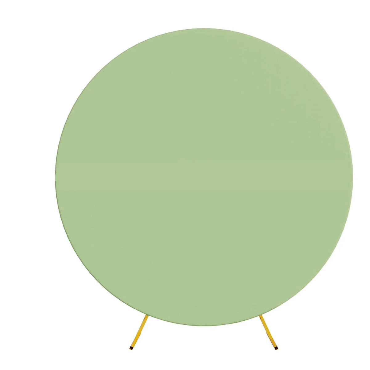 Elegant Round Backdrop Cover for Events – Versatile Elastic Photo Background Decor (Without Stand)
