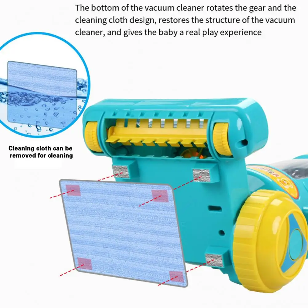 

Play House Toy for Kids Educational Children's Vacuum Cleaner Toy Enhance Life Skills Teach Housework Delight with Playful
