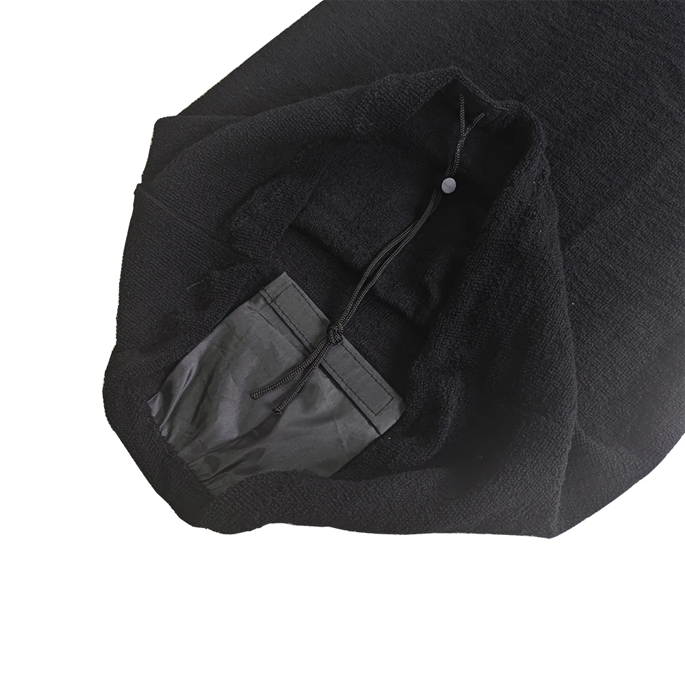 Surfboard Sock Cover 6.0/6.6FT Board Protective Bag Cover Case Soft Stretch Surfing Accessories Tipped Black Snow Board Socks