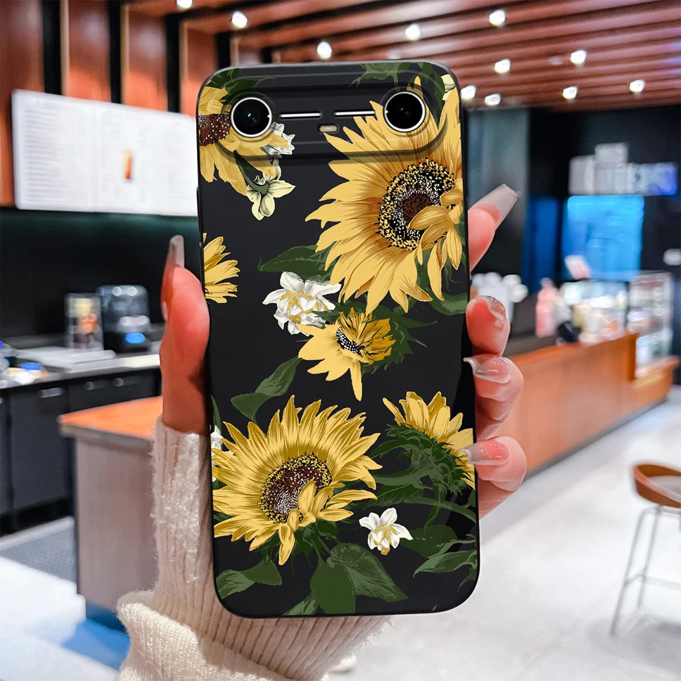 Fashion Love Heart Soft Smooth Liquid Silicone Phone Case Cover for Tecno Pova / Spark Slim