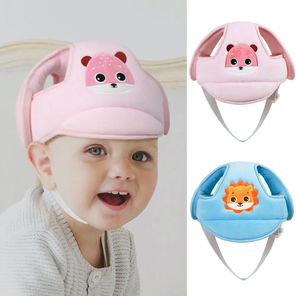BabySafetyHelmetHeadProtectionHeadgearToddlerAntifallPadChildrenLearnToWalkCrash