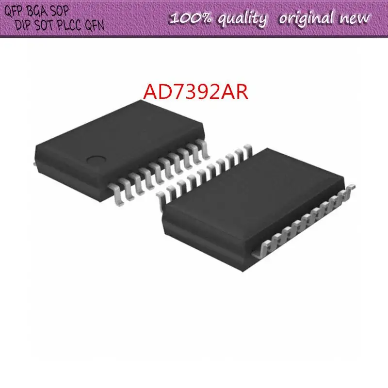 

NEW 2PCS/LOT AD7392AR AD7392ARZ AD7392A AD7392 SOP-20