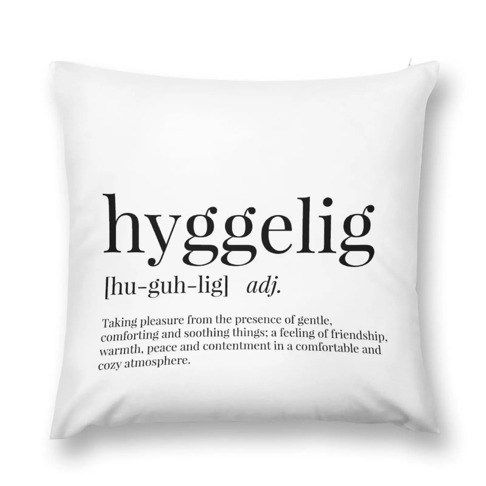 

Hyggelig Definition Throw Pillow Christmas Cushion For Home luxury decor christmas decorations 2024 Pillow Decor