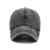 Custom LOGO Washed Cotton Baseball Cap Snapback Hats Adjustable Size Retro Unisex Vintage Washed Cotton Sunshade Soft Cap 4