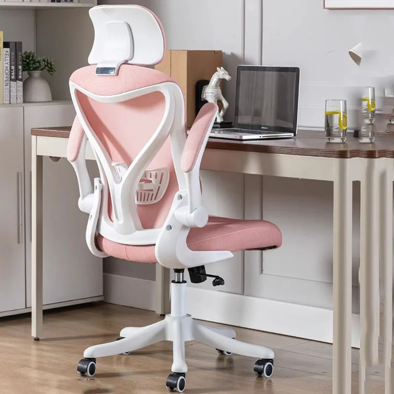 

Comfy Work Office Chair Mobile Accent Armchair Ergonomic Gaming Chairs Designer Study Swivel Cadeira Gamer Room Furnitures