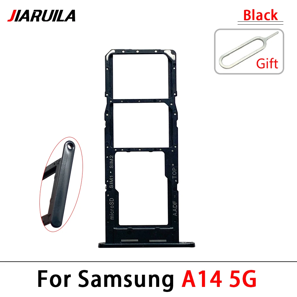 Dual Card SIM-Kartenhalter Fach Chip Slot Schublade Halter Adapter Buchse + Pin für Samsung A32 A14 4G / A14 5G / A32 5G – Detail 11