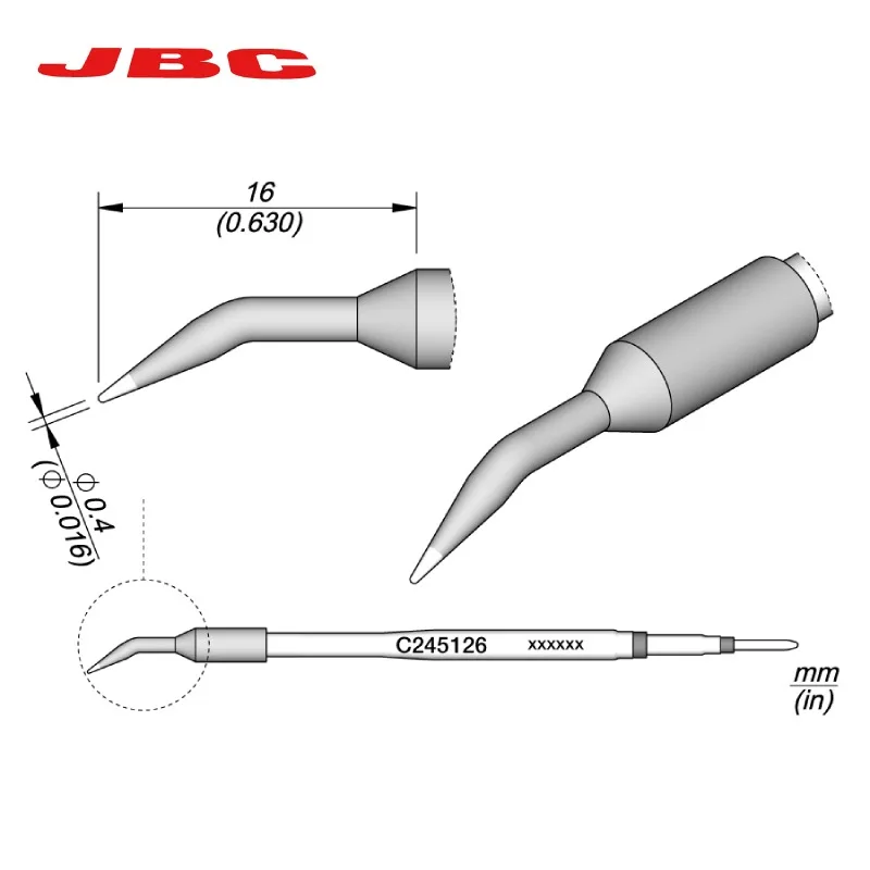 C245-669 JBC - Special Cartridge For T245 Handpiece Designed For - View #5