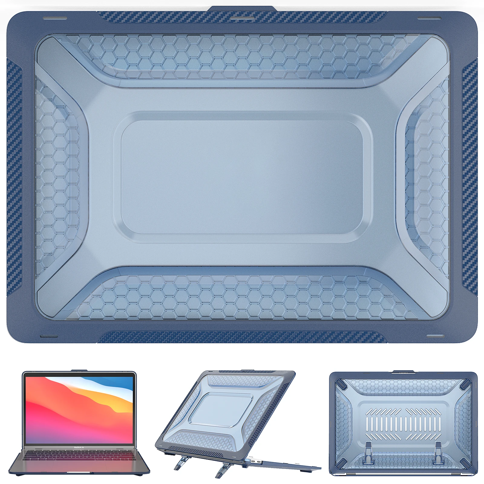 

Laptop Case For MacBook Air 13 A2337 M1 A2179 A1932 Case For Macbook Pro 13 A2338 M1/M2 A2289 A2251 A2159 A1989 A1706 A1708