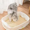 1/2/3Rolls Disposable Cat Litter Bags Disposable Pet Waste Bag with Drawstring Quick Clean Portable Cat Litter Box Liners Bags 6