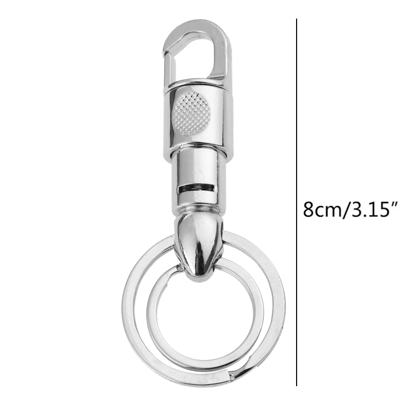 스테인레스 스틸 Carabiners 클립 키 체인 후크 버클 더블 루프 실내 야외 도구 배낭 캠핑 하이킹 GTWS