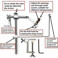 360 Degree Rotatable Vise Salmon Fishing Lure 2