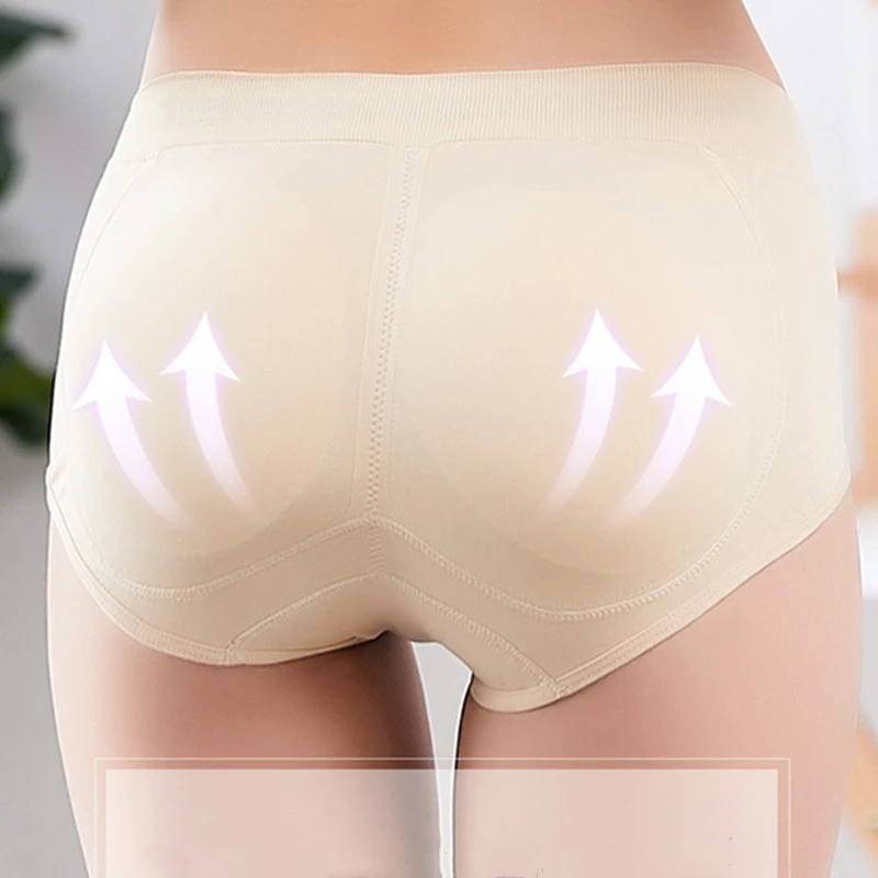 Sexy Padded Panties Seamless Bottom Panties Buttocks Push Up Lingerie  Women's Underwear Good Quality Butt Lift Briefs - AliExpress