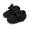 Infant Baby Girls Princess Mary Jane Flats Shoes,Toddler Soft Sole Wedding Dress First Walker Non-Slip Bowknot Pre-Walkers Shoes 5