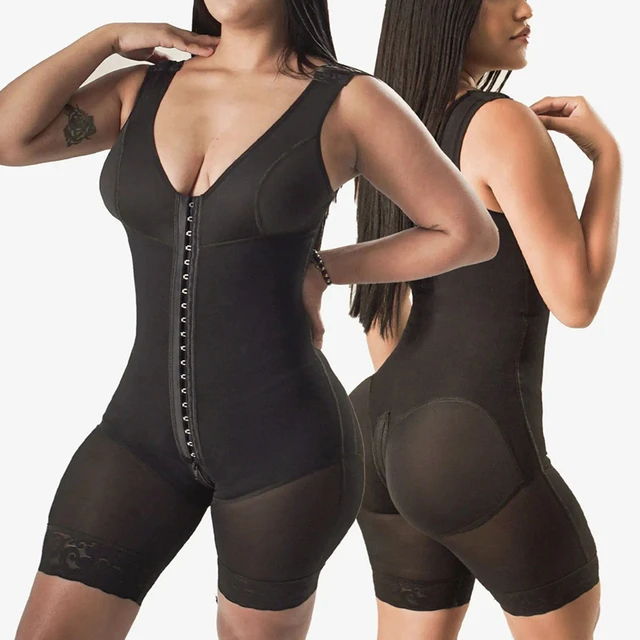 Full Body Compression Suit Post Surgery  Compression Bodysuit Surgery -  Slimming - Aliexpress