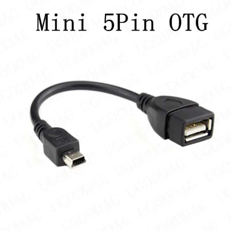 Cavo Otg Samsung S7 Adattatore USB OTG Angolato - USB 2.0 A Femmina A Mini USB 5 Pin Maschio, Per Collegamenti OTG Adattatore Otg 5v Per Dispositivi