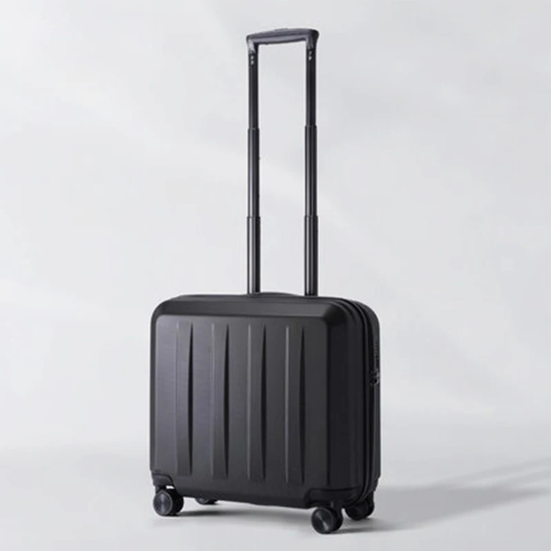 

Retro Art Suitcase ABS 18-inch Suitcase Password Box Rolling Luggage