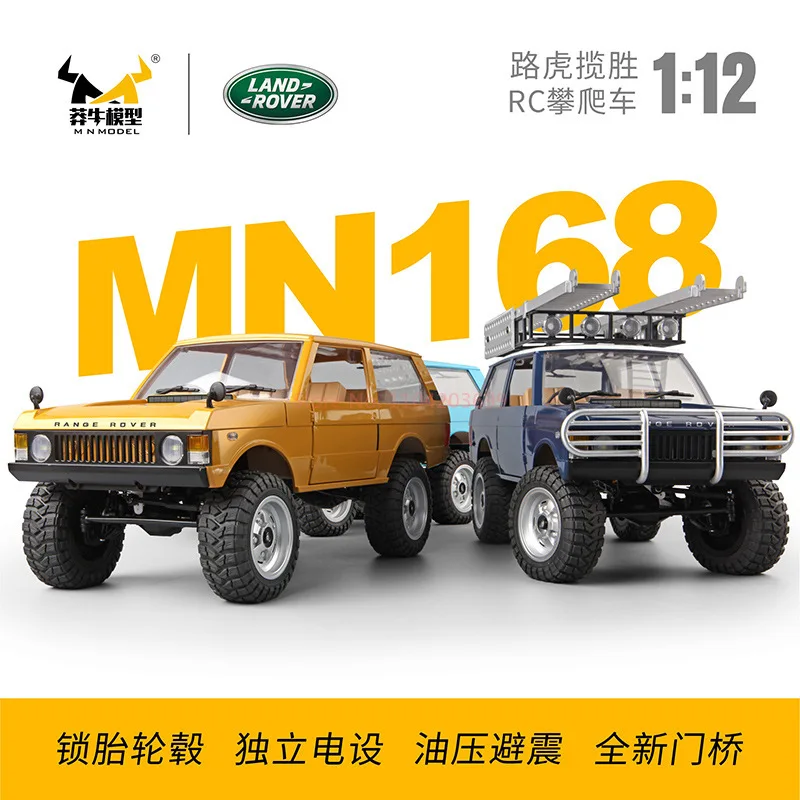 MN MODEL New MN168 1:12 Full Scale Independent Electric Off road Climbing Vehicle RC Remote Control Car Model Boy Toy Gift 6