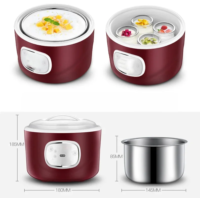 Electric Diy Machine Home Mini Ice Cream Yogurt Maker