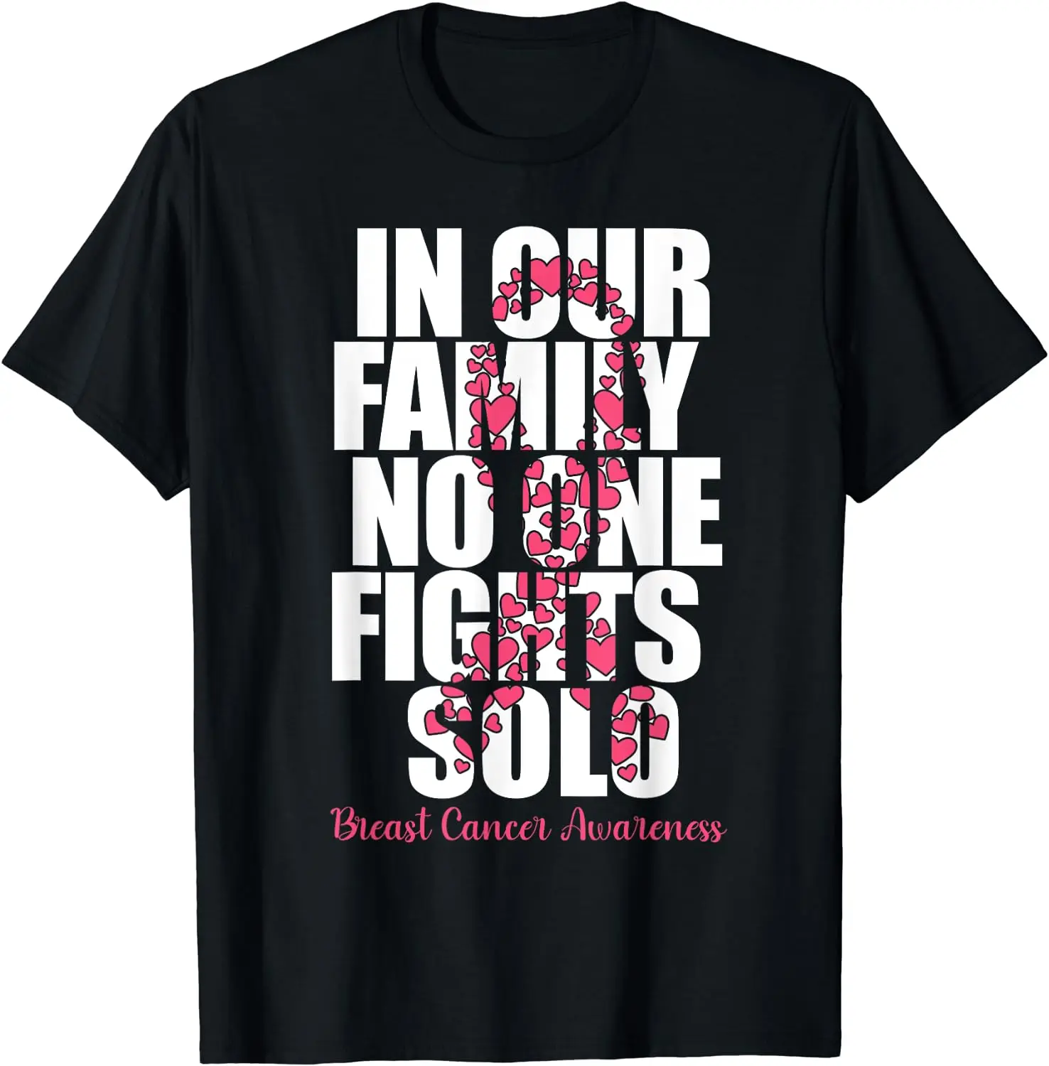 

Хлопковая футболка для мужчин и женщин, рубашка для информирования о раке груди, для всей семьи, повседневная, на все сезоны