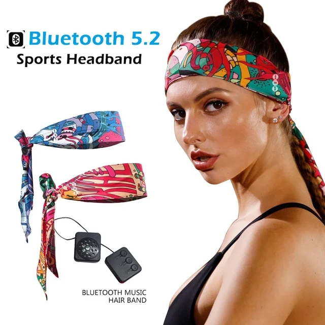 Auriculares para dormir con Bluetooth, diadema deportiva con tiras