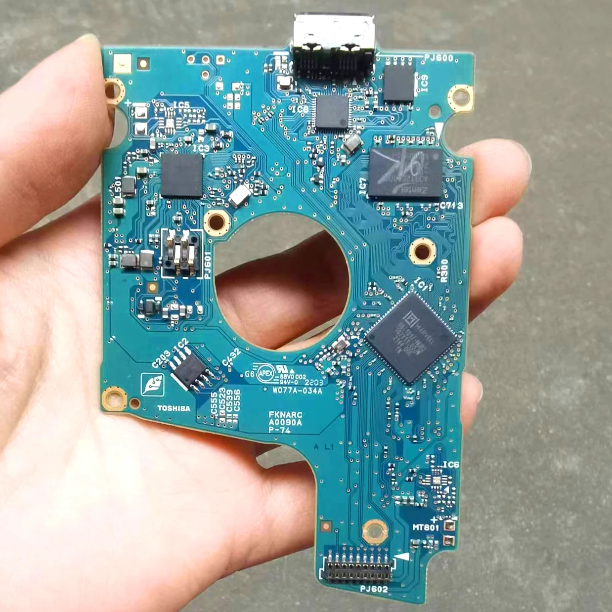ùٿ ϵ ̺ PCB Ʈѷ, 2.5 ġ USB 3.0, HDD  , ϵ ̺ , MQ04UBB400, MQ04UBD200, 100, G0090A