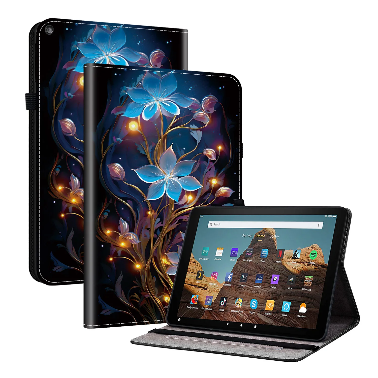 Premium Leather Tablet Cover - Elegant Design