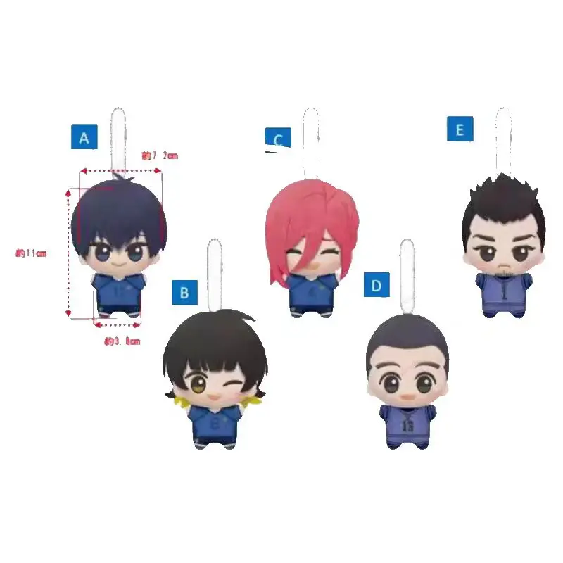 BANPRESTO Character Plush Isagi Yoichi Nanase Nijirou Karasu Tabito Shidou Ryuusei Hiori You Chigiri Hyoma