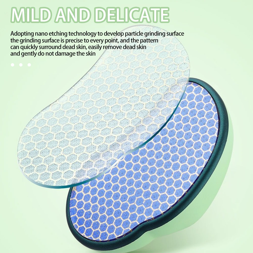 Handheld Glass Foot File Multifunctional Pedicure Tool Christmas Gift
