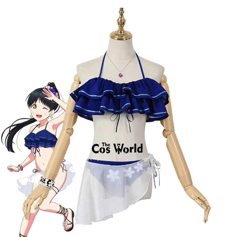 Love Live Liella Sunny Ocean Shibuya Kanon Tang Keke Arashi Chisato Heanna Sumire Swimwear Swimsuit Anime Cosplay Costumes Liella Ocean Cosplay Swimwear Set 16