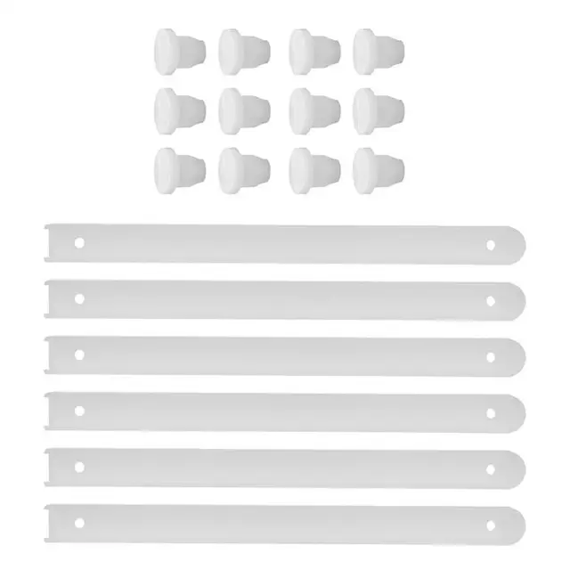 3 Sets Practical Plastic Drawer Slides Drawer Rail Guides Drawer Track