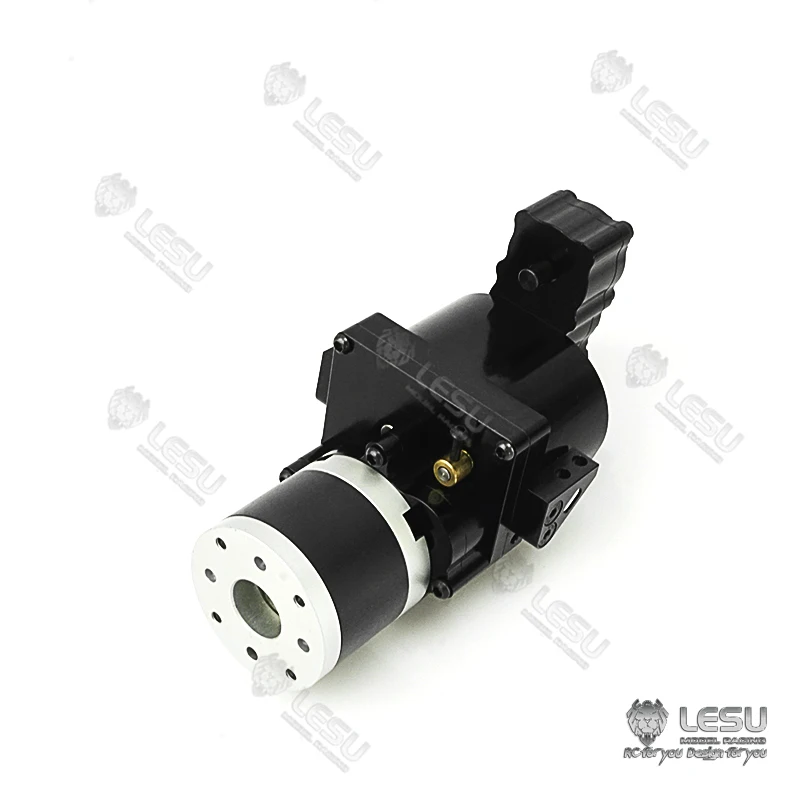 

2Speed LESU Metal Transmission Transfer Case Gearbox for 1/14 TAMIYA RC Tractor Truck Dumper Scania Benz DIY Model Car