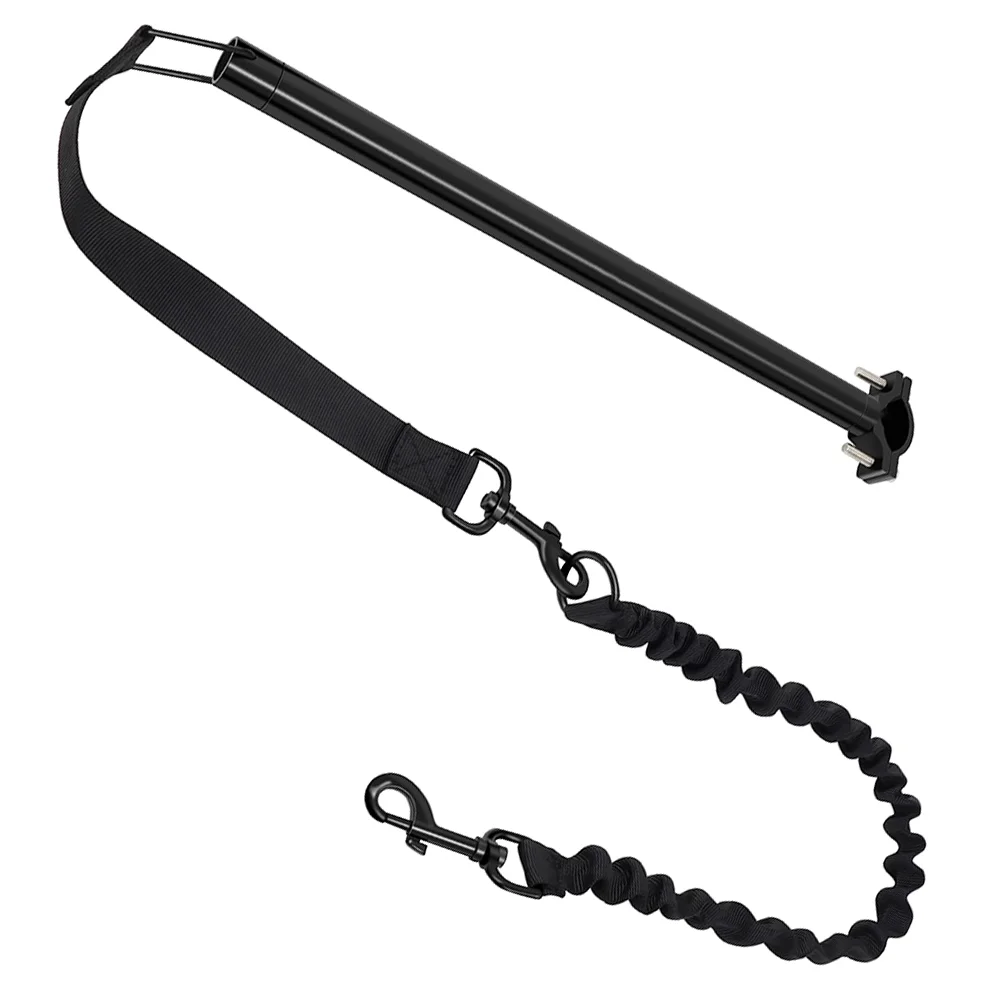Bike Riding Dog Leash Retractable for Harness Pet Products Carriers Bags Attachment