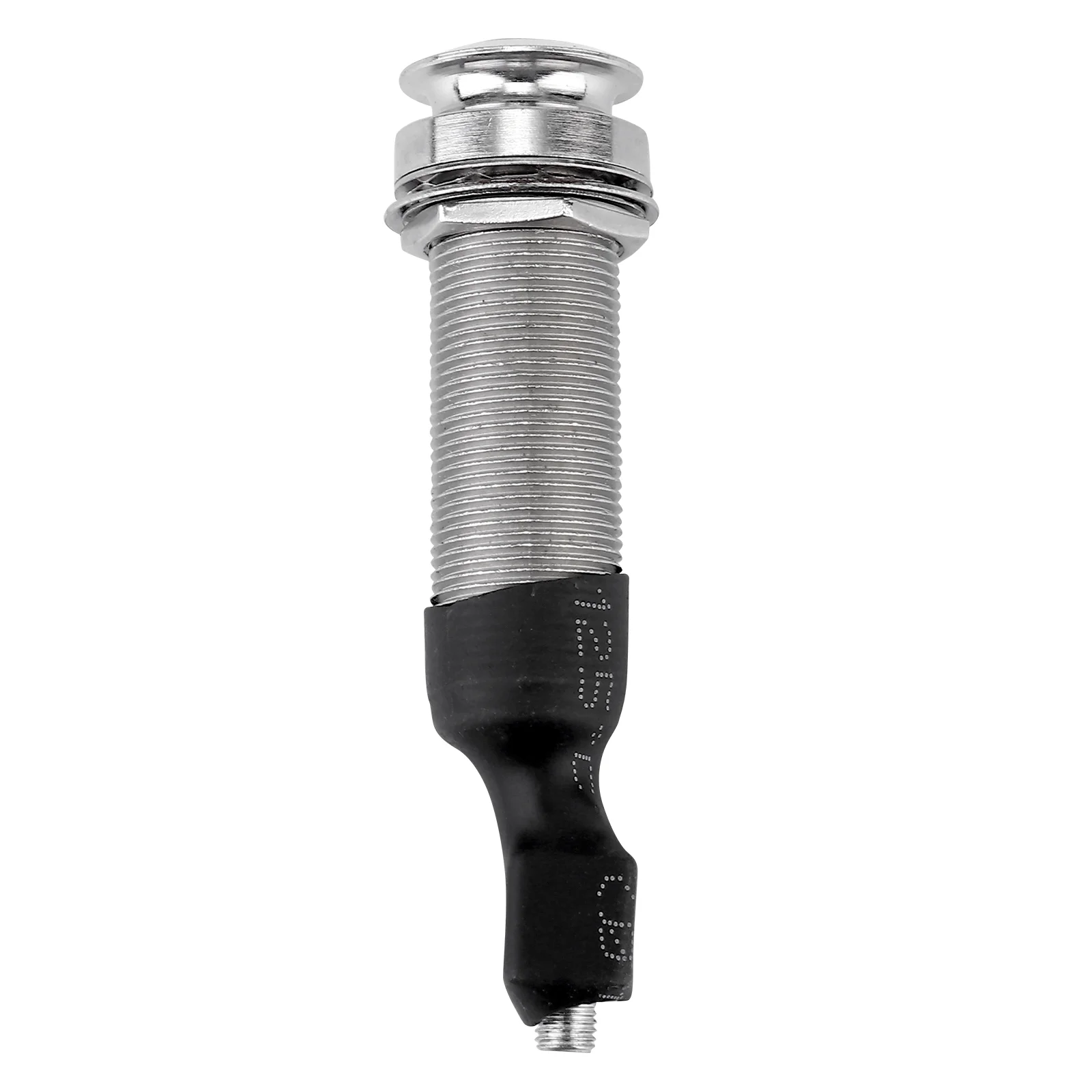 

Receptacle Outlet Pickup Endpin Jack Hole-type Plug (Silver)