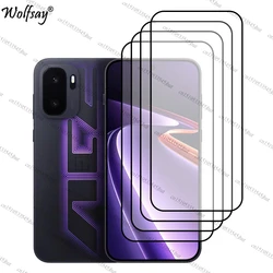 Premium Full Cover Tempered Glass Screen Protector with Camera Shield for OnePlus Ace 6 Ultra (4 Front Glass)