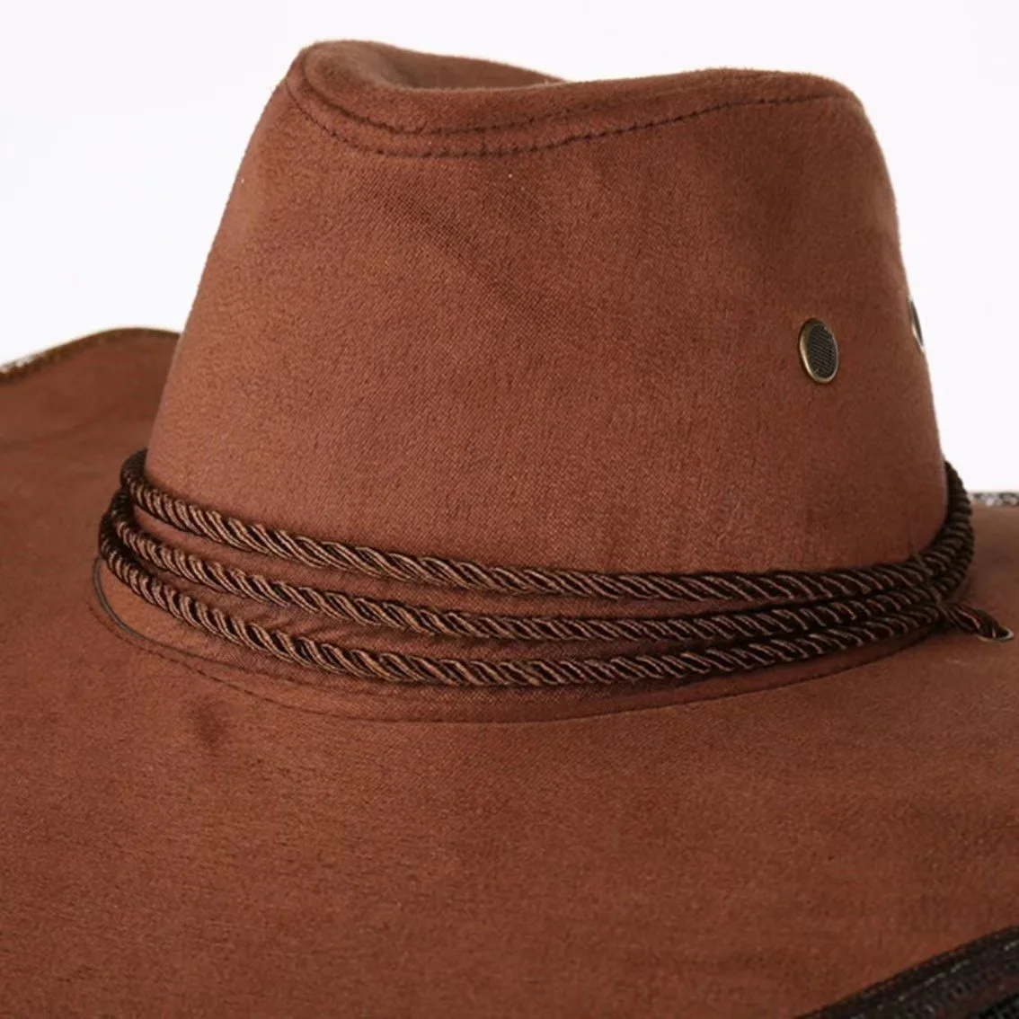 1PC Beekeeping Cowboy Hat Beekeeping Protector Cap Beekeeper Fly Insect Net Cowboy Comfortable Design Anti bee Hat