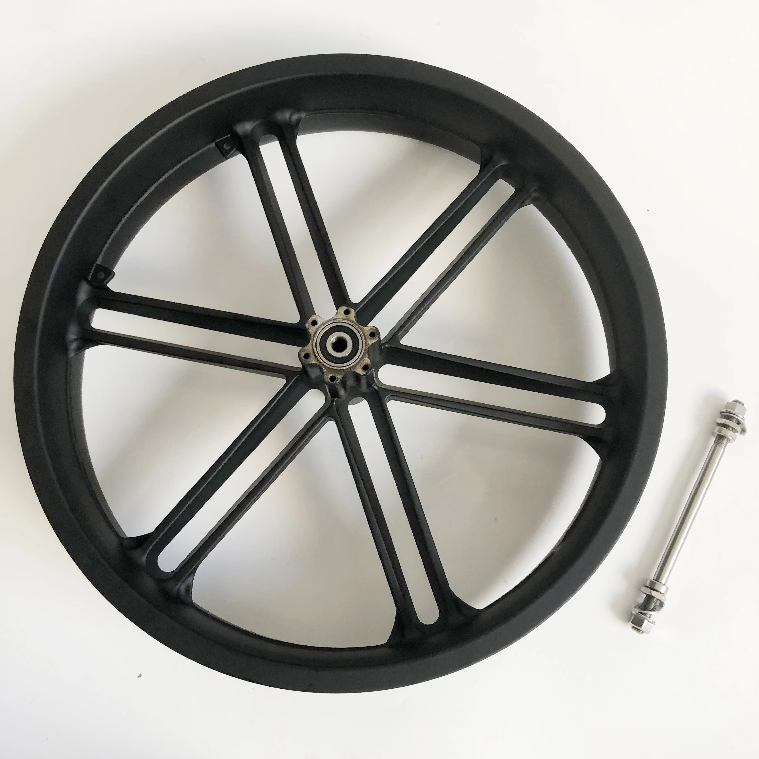YaoLexia Snow Bike Wheelset 20/24/26 Inch×4.0" Fat Tire Bike Front Rear Wheel 36H Aluminum Alloy Beach Bike Rims Disc Brake Hubs 135mm/195mm For 6/7/8/9/10 Speed Rotary Wheels(Front,20